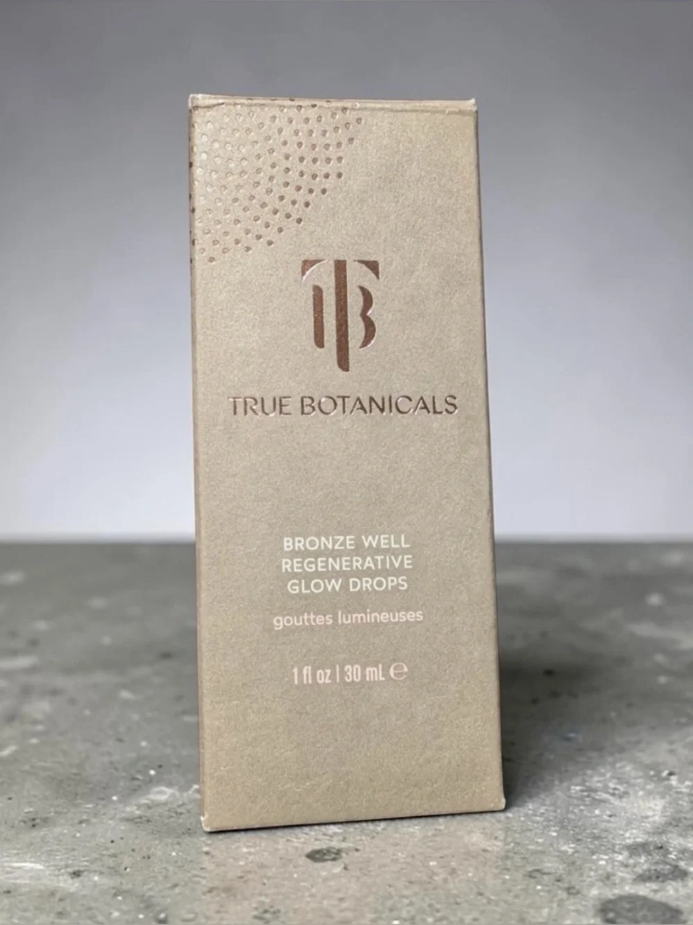 True Botanicals Bronze Well Regenerative Glow Drops